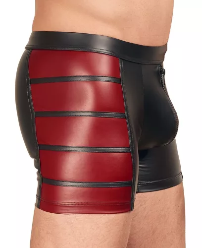 VEGA Long Boxer Fekete-Vörös-XL
