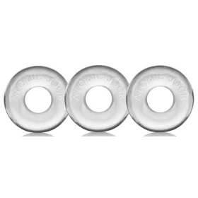 3 mini átlátszó Oxballs farkasgyűrűből álló csomag