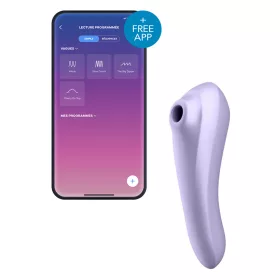 SATISFYER - DUAL PLEASURE AIR PULSE VIBRÁTOR MAUVE