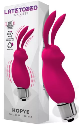 Rabbit Hopye csiklóstimulátor 10 x 3 cm rózsaszín