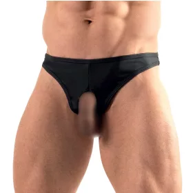 Tanga DOBLIX Matt effektus fekete-XXL