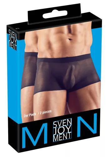 Két JOY DUO Black Tear-off boxer szettje