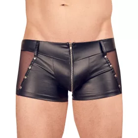 NAXIS Boxer utánzó bőr fekete-S