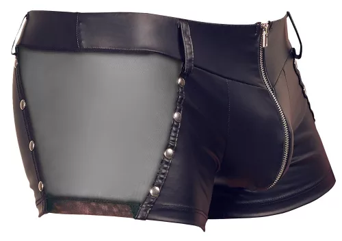 NAXIS Boxer utánzó bőr fekete-XXL
