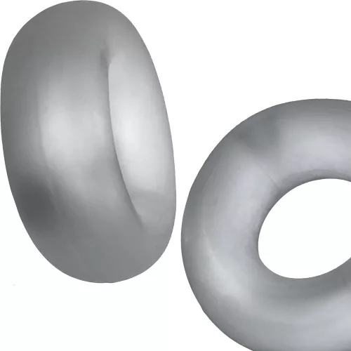 2 merev dudorító átlátszó kakasgyűrű készlet