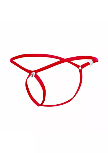 Mini tanga TEAR DROP Red-S/M