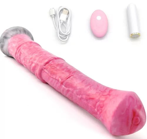 Vibráló dildo szörny VIBY LÓ 27 x 5cm