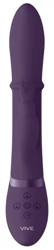 Vibro Rabbit Halo 24,5 x 3,5 cm lila