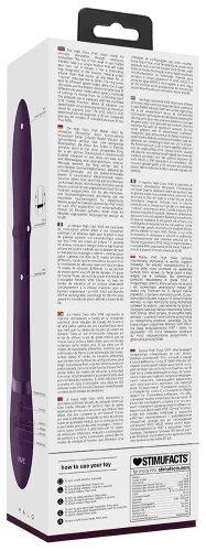 Vibro Rabbit Halo 24,5 x 3,5 cm lila