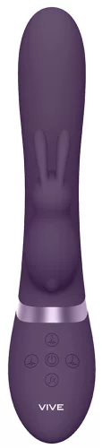 Vibro nyúl Taka 22 x 6 cm lila