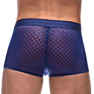 Boxer DIAMOND MESH Blue-XL