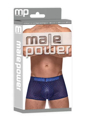 Boxer DIAMOND MESH Blue-XL