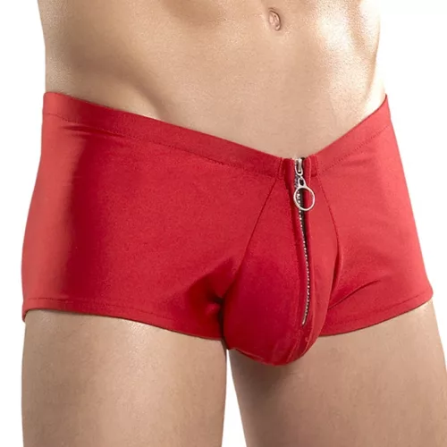 Boxer ZIPPER Red-L/XL