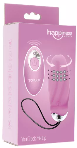 TOYJOY - BOLDOGSÁG, HOGY MEGNEVETTETSZ, TÁVIRÁNYÍTÓS VIBRÁTOR
