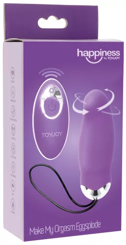 TOYJOY - BOLDOGSÁG AZ ORGAZMUSOM EGGSPLODE VIBRÁTOR TÁVIRÁNYÍTÓ