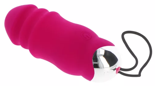 TOYJOY - BOLDOGSÁG NAPS OLDAL FEL-LE VIBRÁTOR TÁVIRÁNYÍTÁSÚ FUKSSIA