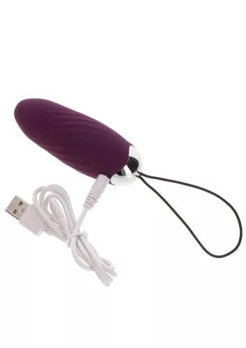 TOYJOY - BOLDOGSÁG KOPOG KOPOG EGGSTAVAGANT VIBRÁTOR TÁVIRÁNYÍTÓVAL, LILA