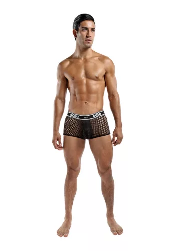 Szexi Boxer PEEP NET Black