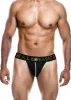 Tang NEON MaleBasics Fekete-Sárga-S