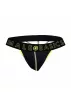 Tang NEON MaleBasics Fekete-Sárga-S