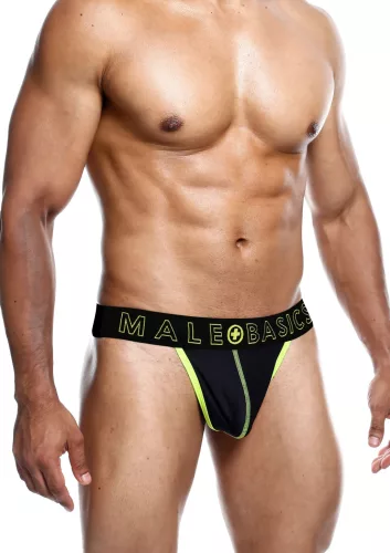 Tang NEON MaleBasics Fekete-Sárga-L