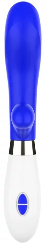 Vibro nyúl Achilleusz 20 cm kék