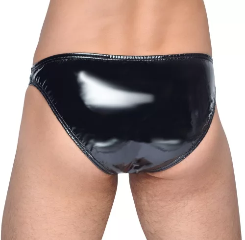 VINYL OPEN Brief Fekete-M