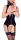 Felfüggesztő öv VINYL BASQUE NECK Black-S