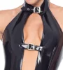 Garter Body VINYL BODY Black-M