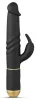 Dorcel Vibrátor Rezgő fej, 7 mód, USB töltés 27 cm fekete-arany