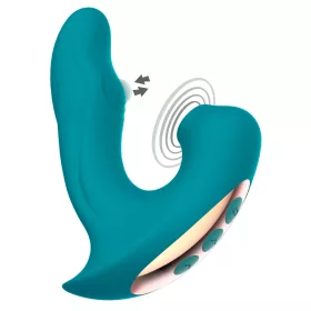 Csikló és G-pont stimulátor Örök 15 cm türkiz
