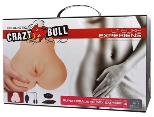 CRAZY BULL – élethű vibráló maszturbátor 7 pozícióval