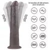 10'' Dual Layered Silicone Rotator Brown