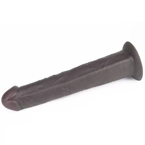 10'' Dual Layered Silicone Rotator Brown