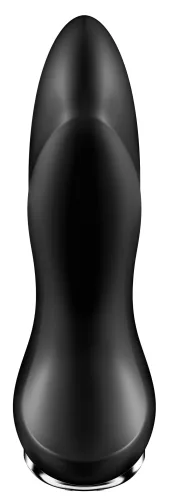 SATISFYER - ROTATOR PLUG 1+ REZGŐ DUGÓ APP BLACK