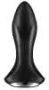 SATISFYER - ROTATOR PLUG 1+ REZGŐ DUGÓ APP BLACK