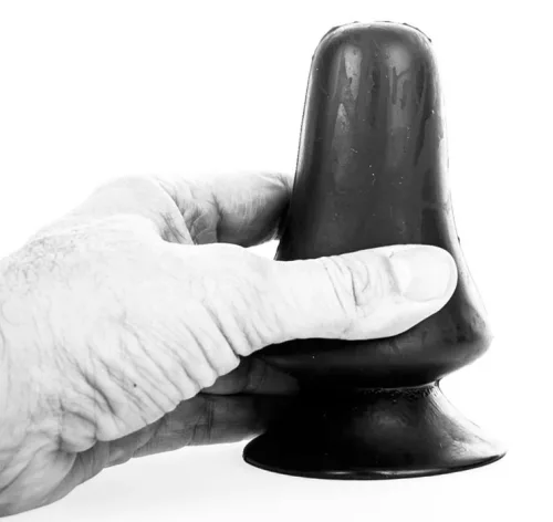 ALL BLACK – prémium anál dildó 12 cm
