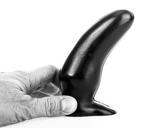 ALL BLACK – prémium anális dugó 13 cm