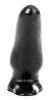 ALL BLACK – prémium anális dugó 13 cm