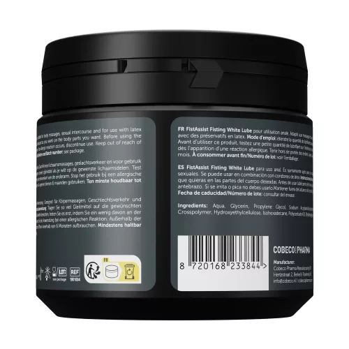 Fist Assist Fisting White Lube 500ml