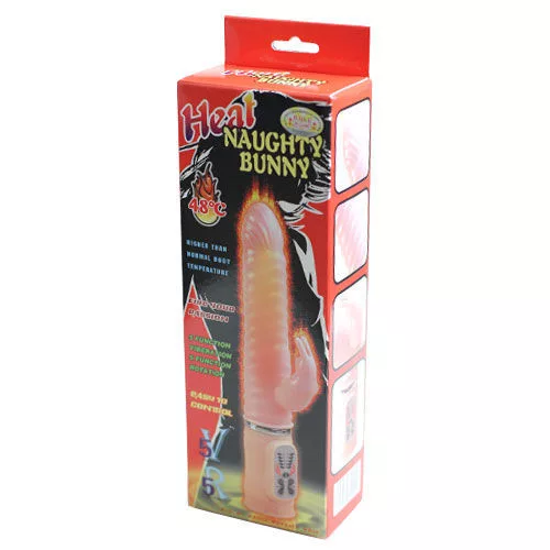 BAILE - Heat Fire Bunny – 10 fokozatú hőmérsékletes vibrátor