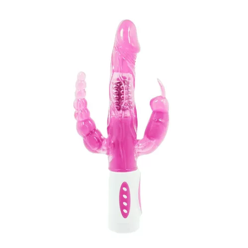 BAILE - PRETTY BUNNY TRIPLA VIBRÁTOROS ROTÁTOR