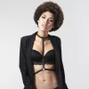 Bijoux Indiscrets Maze - elegáns fekete harneszköz