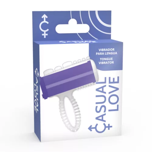 CASUAL SZERELEM - RING TONGUE VIBRÁLÓ LILA