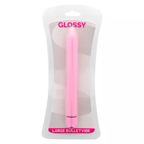 GLOSSY – karcsú, prémium vibrátor rózsaszínben