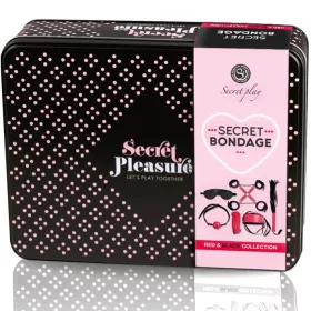 SECRETPLAY - BDSM KÉSZLET 6 DARABOS PIROS GYŰJTEMÉNY