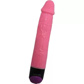   BAILE - SZÍNES, SZEXREALISZTIKUS VIBRÁTOR RÓZSASZÍN 23 CM