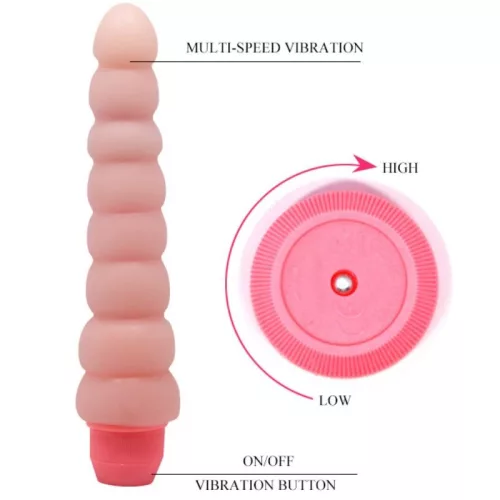 BAILE - FLEXI VIBE ÉRZÉKI GERINC RUGALMAS VIBRÁTOR 19 CM