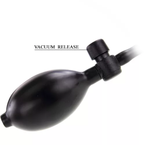 DANCE – VALÓSÁGHŰ FELFÚJHATÓ DILDO TAPÓCSUKÓS 15 CM