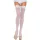 LEG AVENUE - OUTLET - NEJLON HARISNYA FEHÉR PLUSZ SIZE